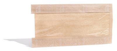 Artisan Bread Bag w/Center Window - 6x3.5x13.5"